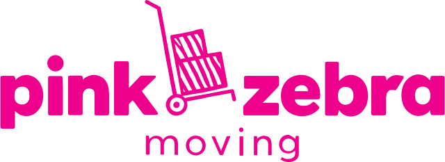 Pink Zebra Moving logo