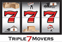 Triple 7 Movers logo